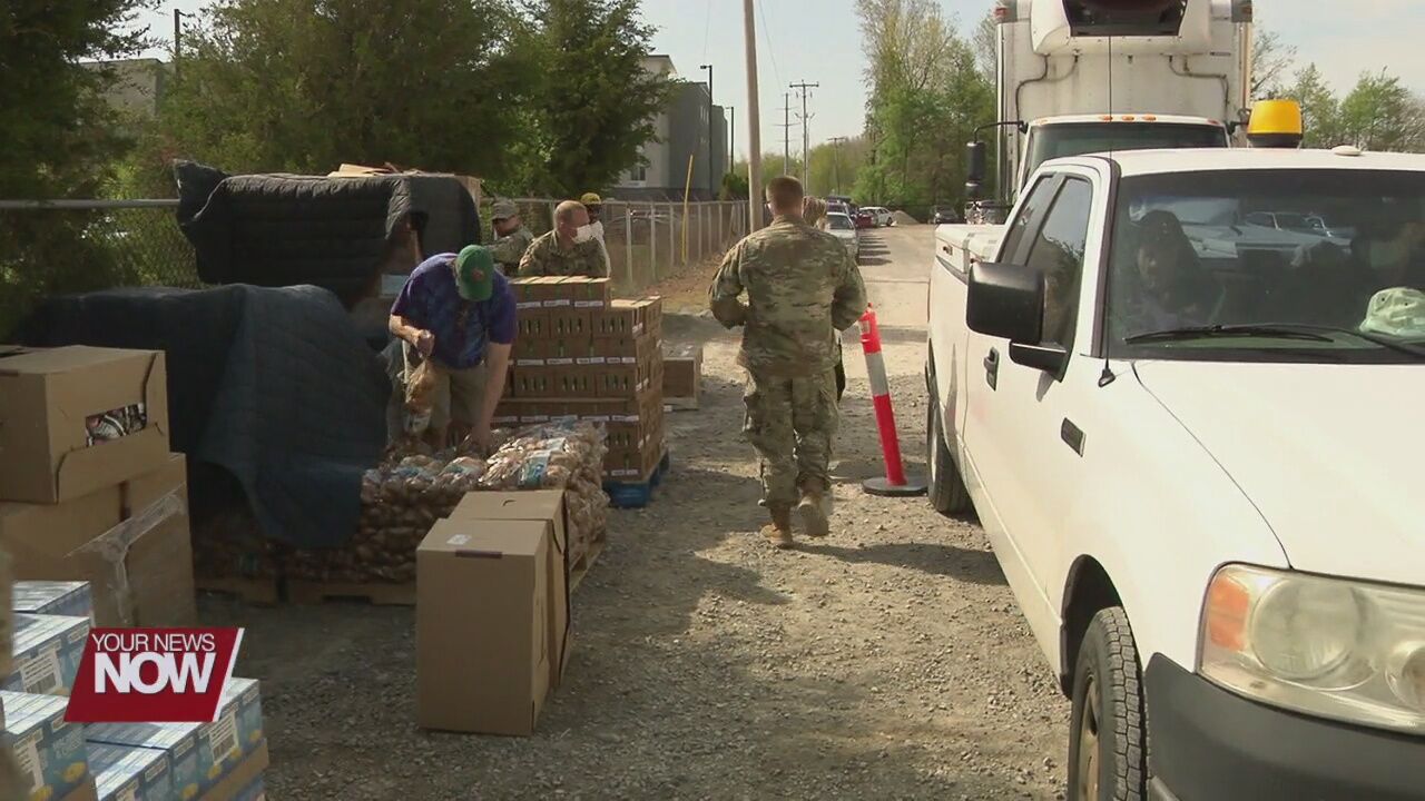West Ohio Food Bank holds resource fair and food distribution Tuesday morning
